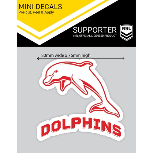 Dolphins Mini Decal
