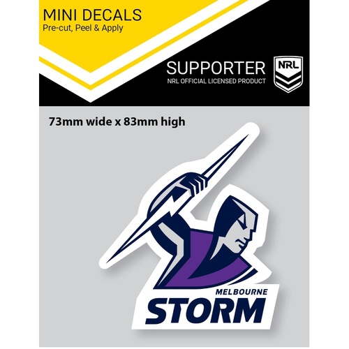 Melbourne Storm Mini Decal