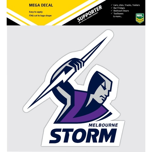 Melbourne Storm Mega Logo Decal