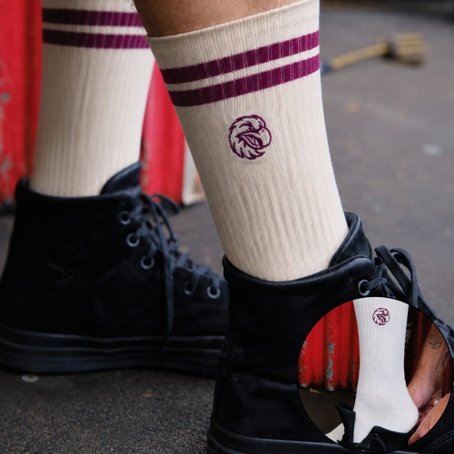 Manly Sea Eagles Sneaker Socks 2 Pack Gift Box