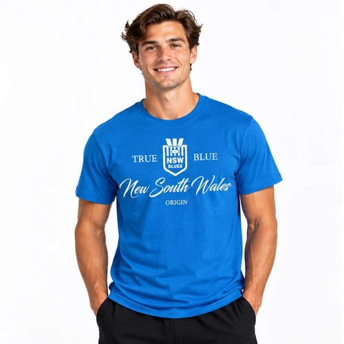 New South Wales Blues Adults True Blue Tee