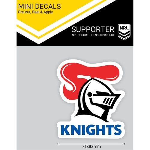 Newcastle Knights Mini Decal