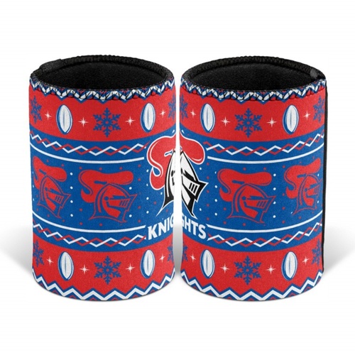 Newcastle Knights Christmas Stubby Holder