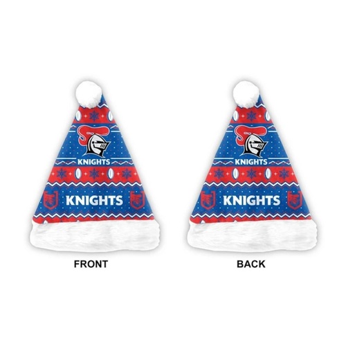 Newcastle Knights 2026 Christmas Santa Hat