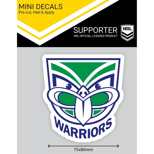 New Zealand Warriors Mini Decal