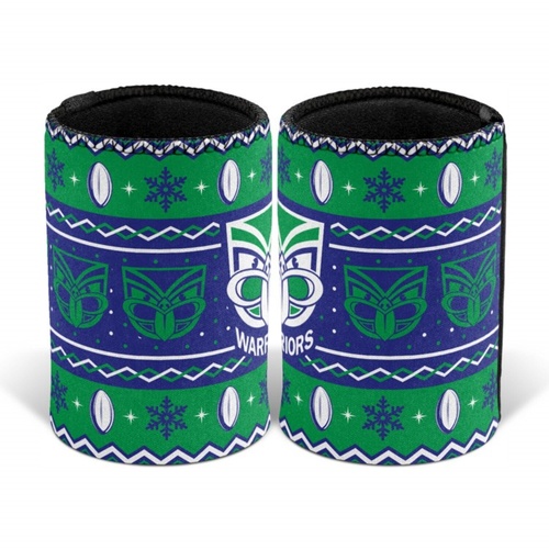 New Zealand Warriors Christmas Stubby Holder