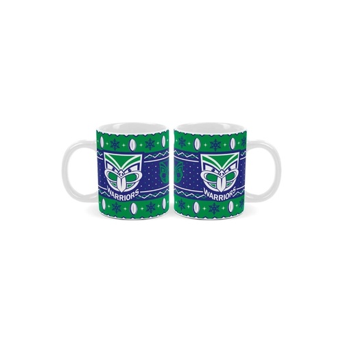 New Zealand Warriors Christmas Coffee Mug