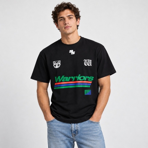 New Zealand Warriors Adults Triple Hit T-Shirt