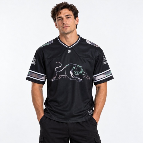 Penrith Panthers Adults Camo Gridiron Jersey
