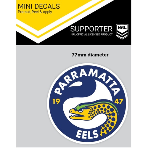 Parramatta Eels Mini Decal