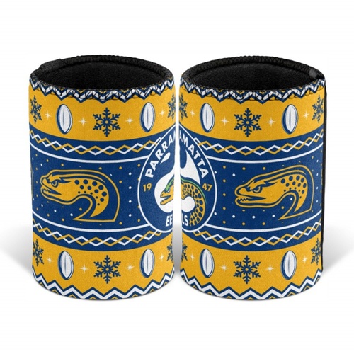 Parramatta Eels Christmas Stubby Holder