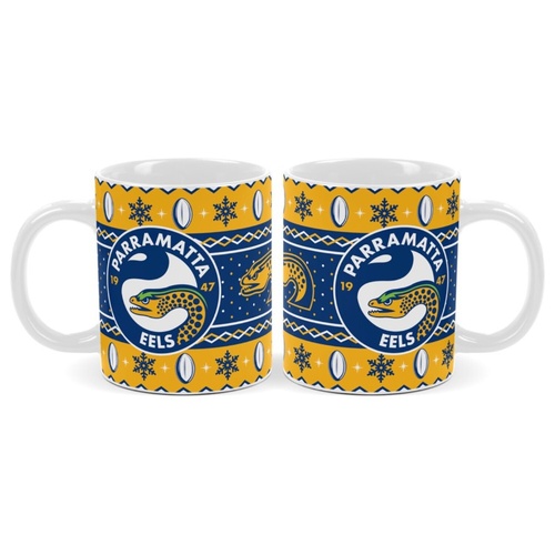 Parramatta Eels Christmas Coffee Mug