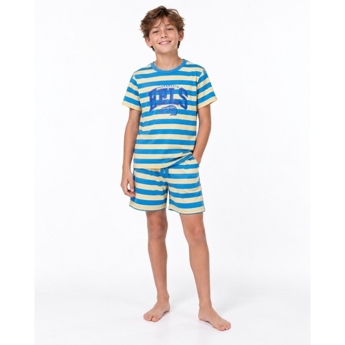 Parramatta Eels Youths Stripe PJ Set