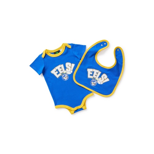 Parramatta Eels Short Sleeve Bubbasuit & Bib Pack