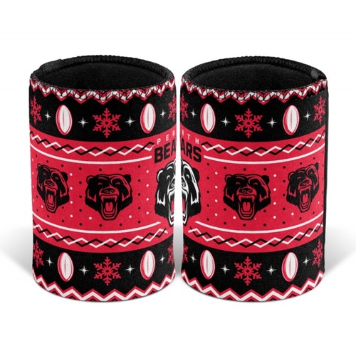 Perth Bears Christmas Stubby Holder