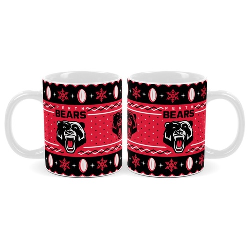 Perth Bears Christmas Coffee Mug