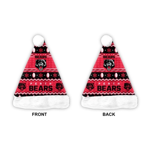 Perth Bears 2026 Christmas Santa Hat