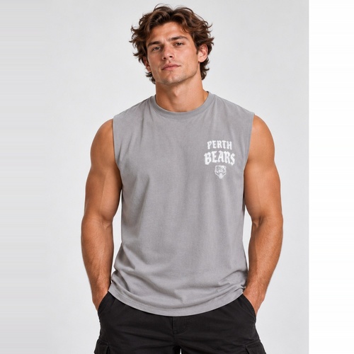 Perth Bears Adults Overspray Muscle Top