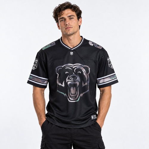 Perth Bears Adults Camo Gridiron Jersey