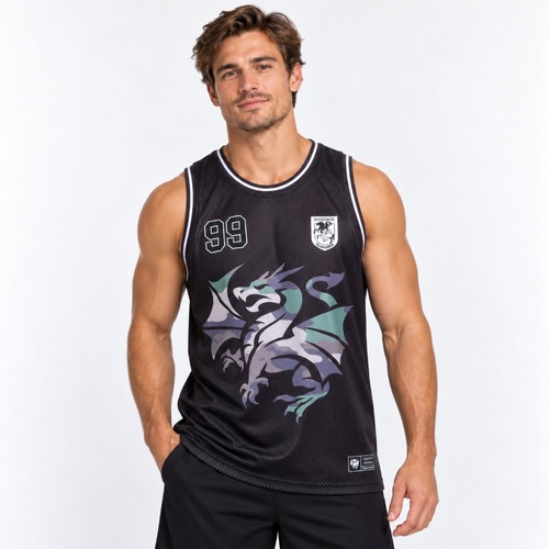 St George Illawarra Dragons Adults 2026 Basketball Singlet