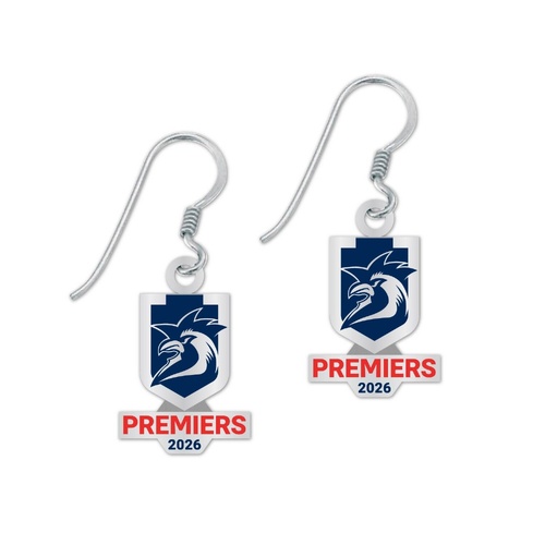 Sydney Roosters 2026 Premiers Colour Logo Earrings