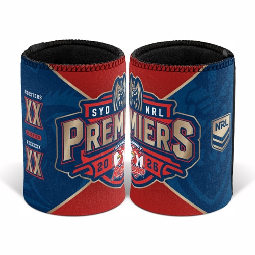 Sydney Roosters 2026 Premiership Score Stubby Holder