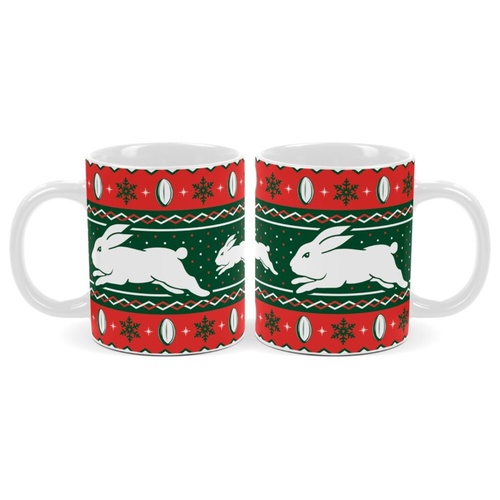 South Sydney Rabbitohs Christmas Coffee Mug