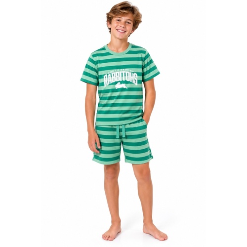 South Sydney Rabbitohs Youths Stripe PJ Set