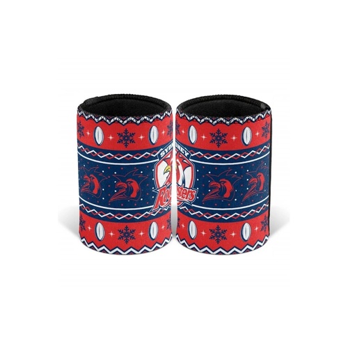 Sydney Roosters Christmas Stubby Holder