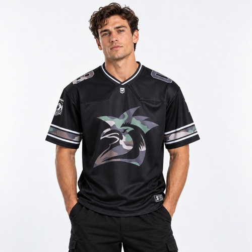 Sydney Roosters Adults Camo Gridiron Jersey