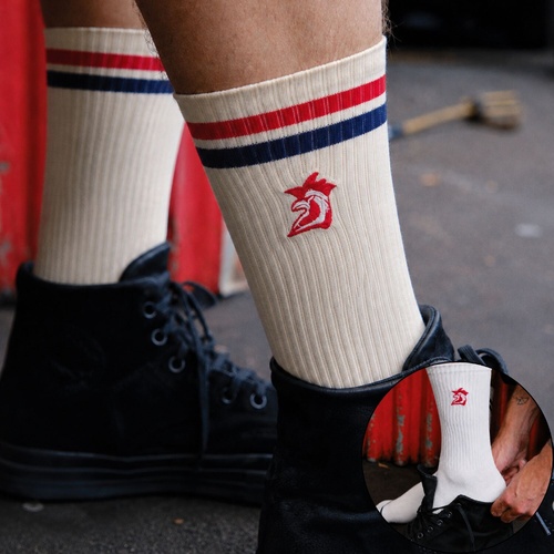 Sydney Roosters Sneaker Socks 2 Pack Gift Box