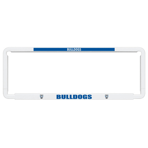 Canterbury-Bankstown Bulldogs Number Plate Frame