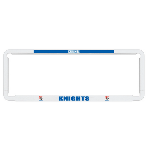 Newcastle Knights Number Plate Frame