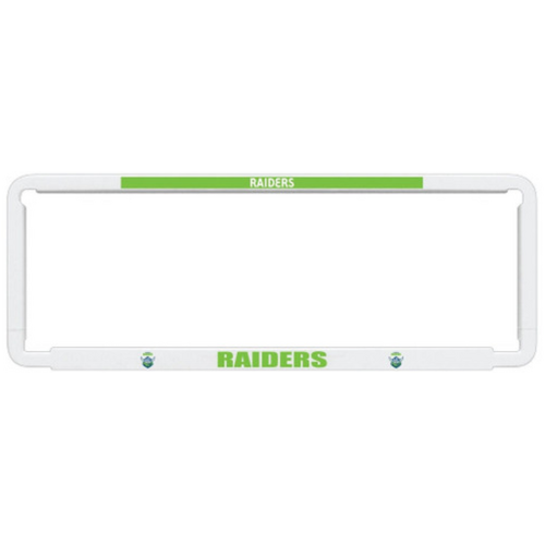 Canberra Raiders Number Plate Frame
