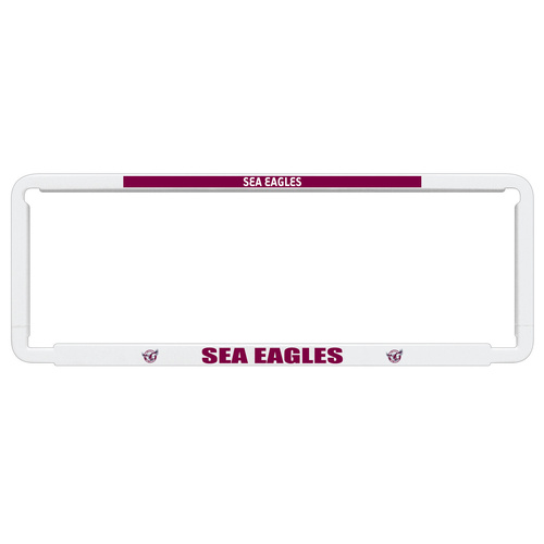 Manly-Warringah Sea Eagles Number Plate Frame