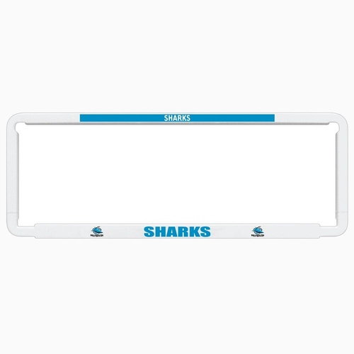 Cronulla-Sutherland Sharks Number Plate Frame