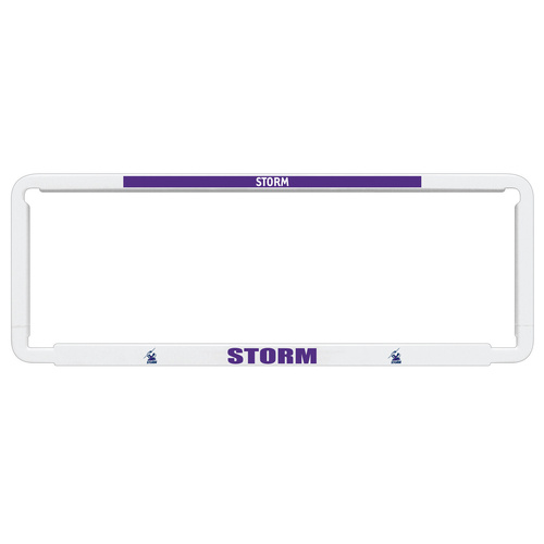 Melbourne Storm Number Plate Frame