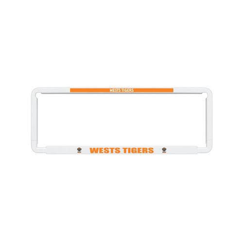 Wests Tigers Number Plate Frame