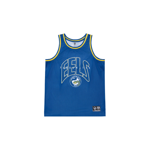 Parramatta Eels NRL Mens Basketball Singlet