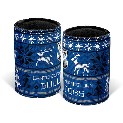 Canterbury-Bankstown Bulldogs Christmas Can Cooler