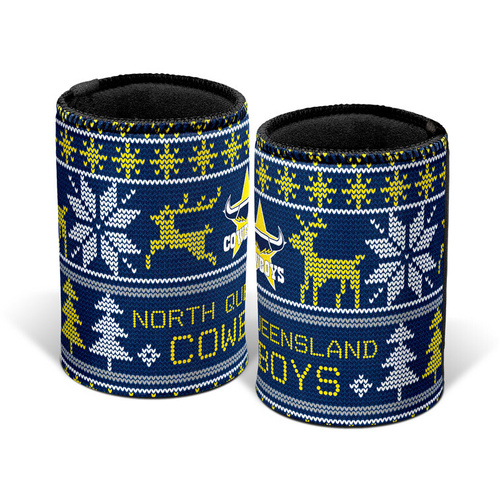North Queensland Cowboys Christmas Can Cooler