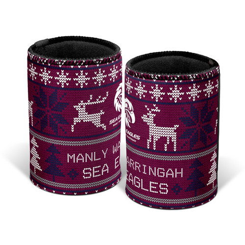 Manly-Warringah Sea Eagles Christmas Can Cooler