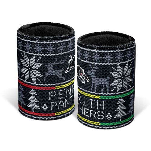 Penrith Panthers Christmas Can Cooler