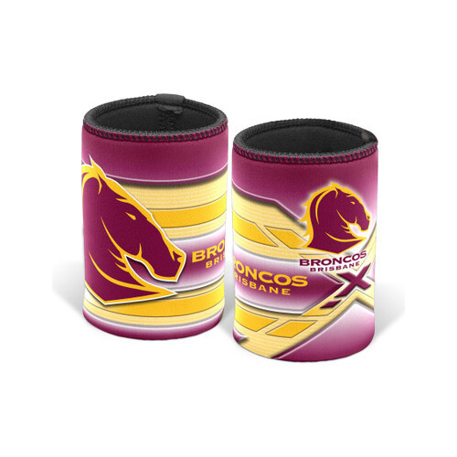 Brisbane Broncos Logo Stubby Holder