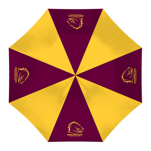 Brisbane Broncos NRL Compact Umbrella