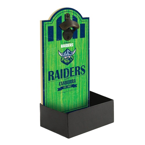 Canberra Raiders Bottle Opener With Catcher