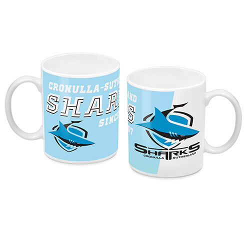 Cronulla Sharks Ceramic Mug - Logo