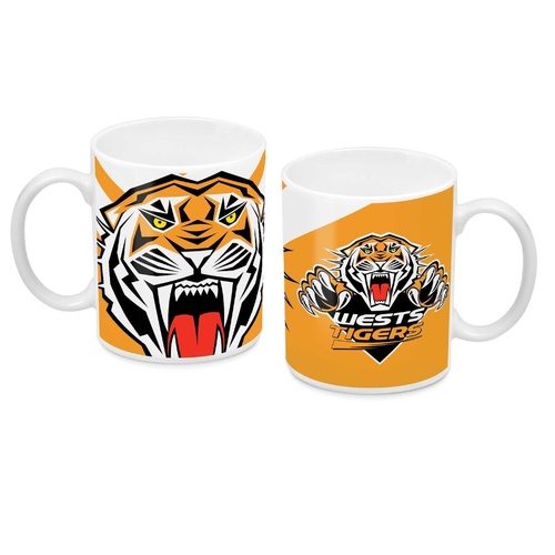 Wests Tigers Ceramic Mug - Logo