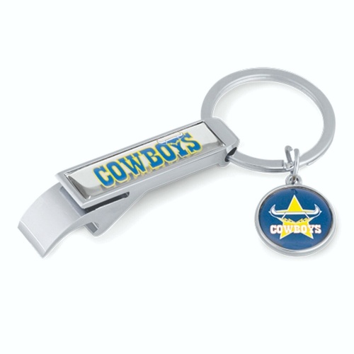 North Queensland Cowboys NRL Bottle Opener Keyring