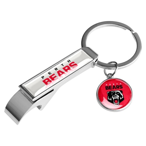 Perth Bears Bottle Opener Keyring